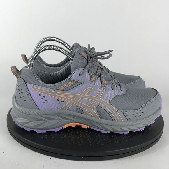 Asics Gel-Contend 6 Gray/Purple Athletic Running Shoes 1012B313 Women’s Size 7.5 - Picture 4 of 13